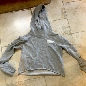 justice. it’s size 8 in kids it’s gray.